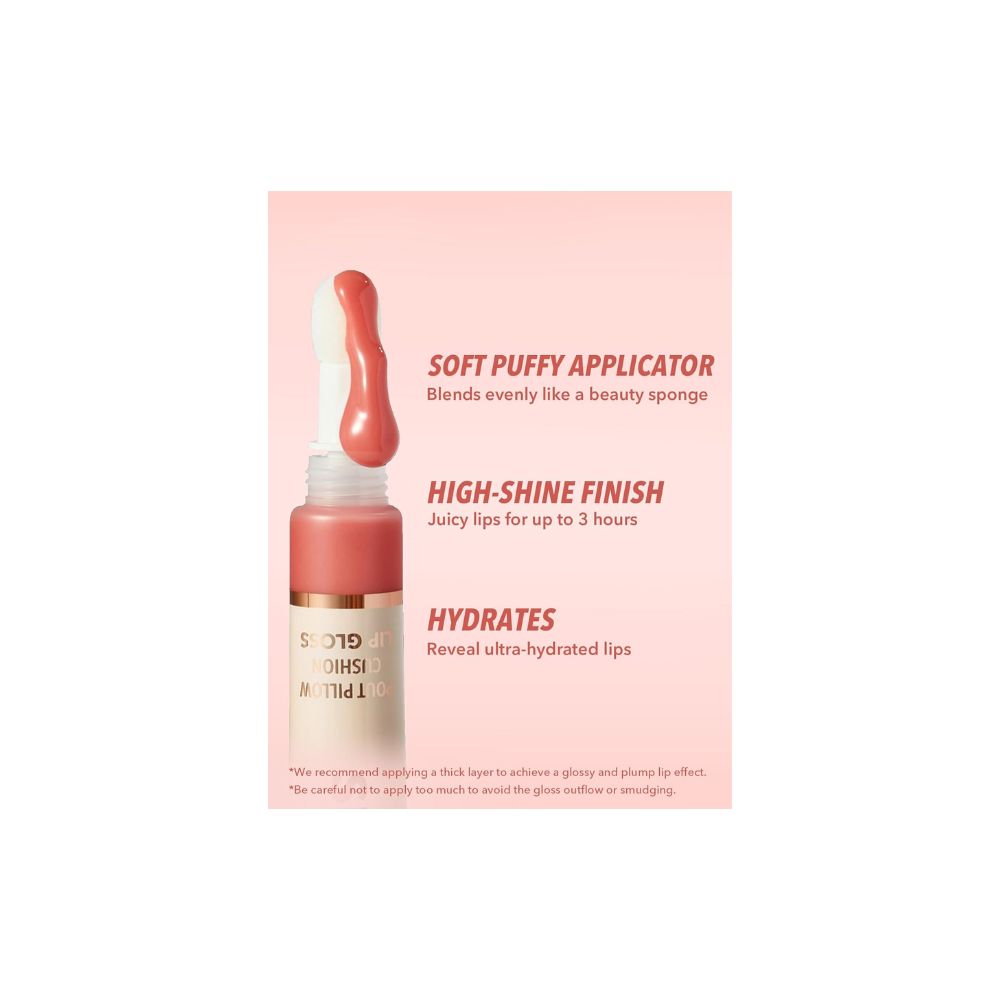 SHEGLAM Pout Pillow Cushion Lip GlossMoisturizing Liquid Lipstick