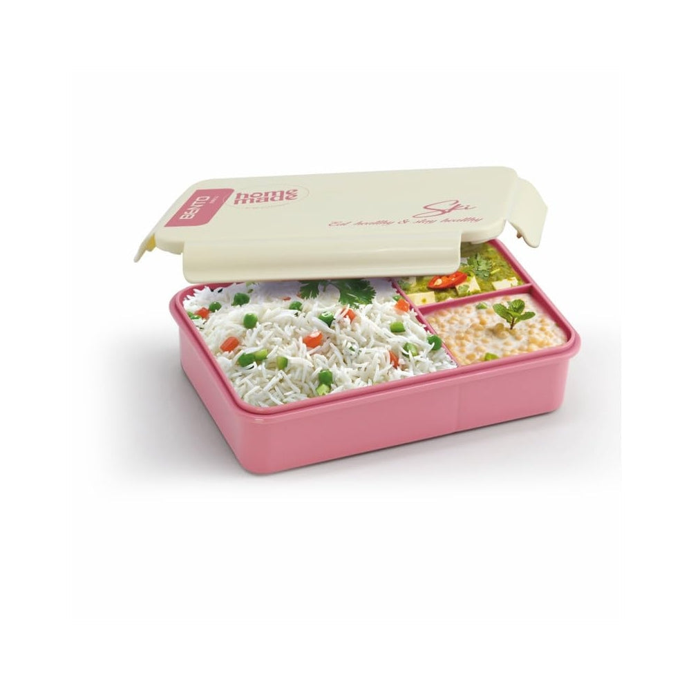 SKI Bento 3 Grid Compartment Lunch Box