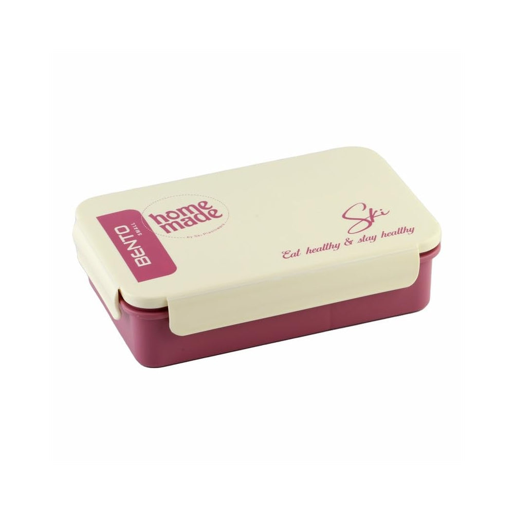 SKI Bento 3 Grid Compartment Lunch Box