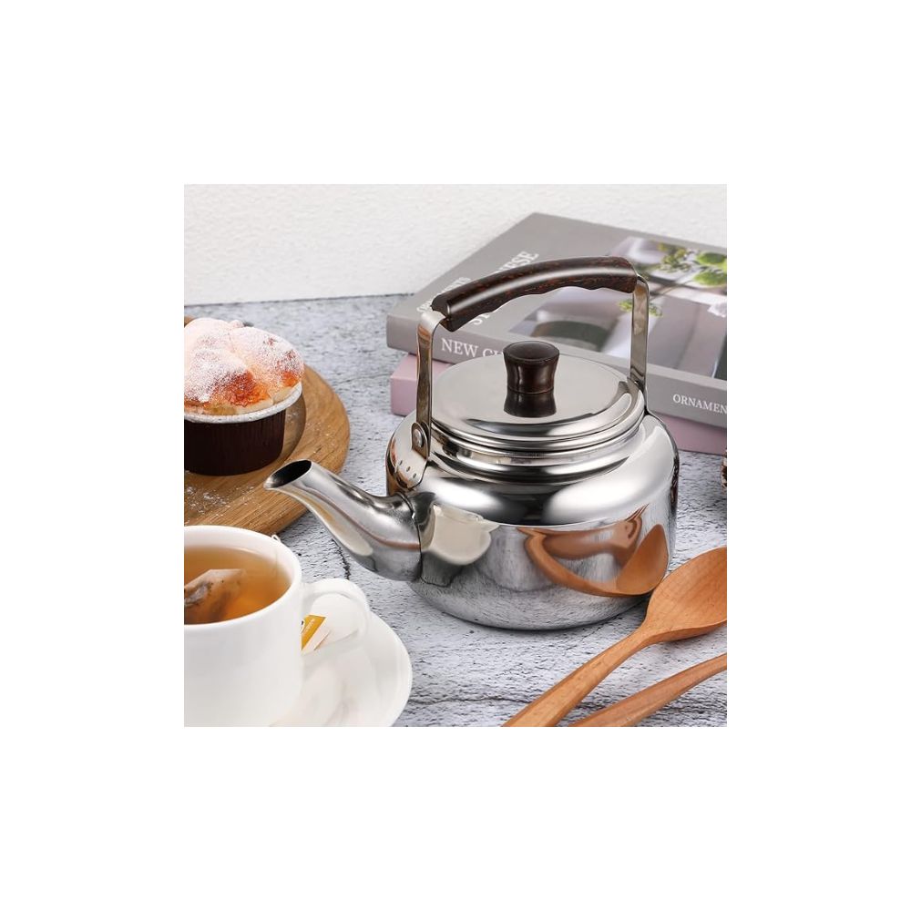 STOPAZA 2L Stainless Steel Whistle Tea Kettle