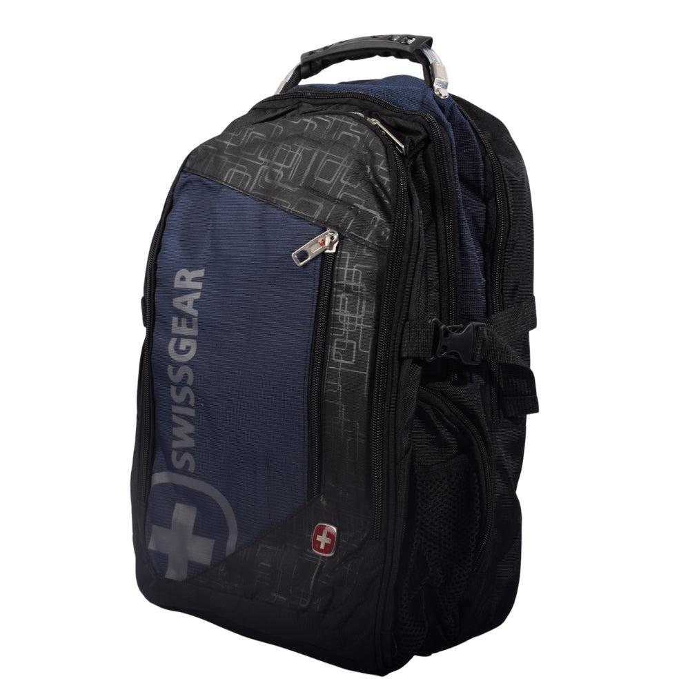 SWISS GEAR Black School Backpack with Multi-Compartment Design