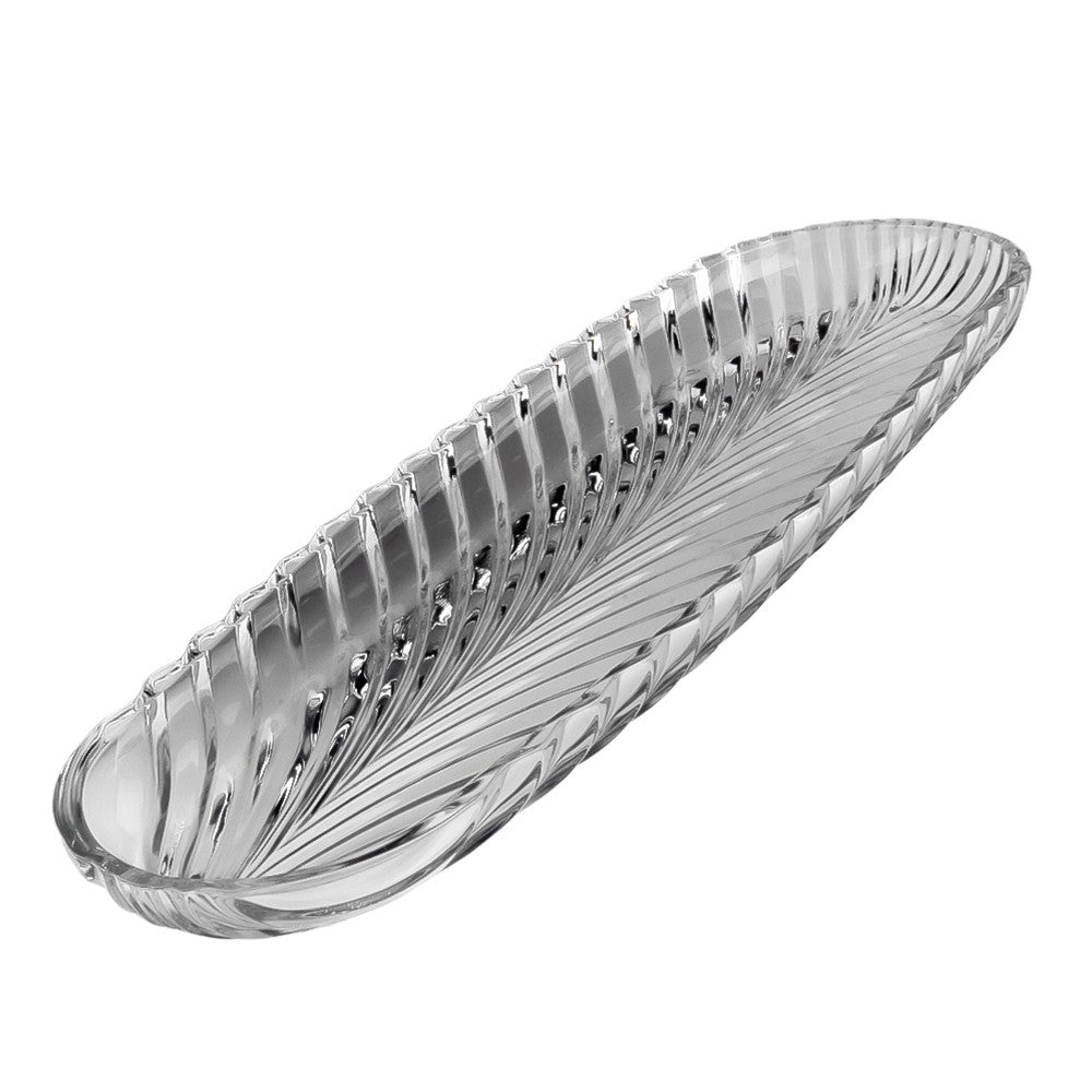 Sachi Sogi Glass Platter 1 Pc