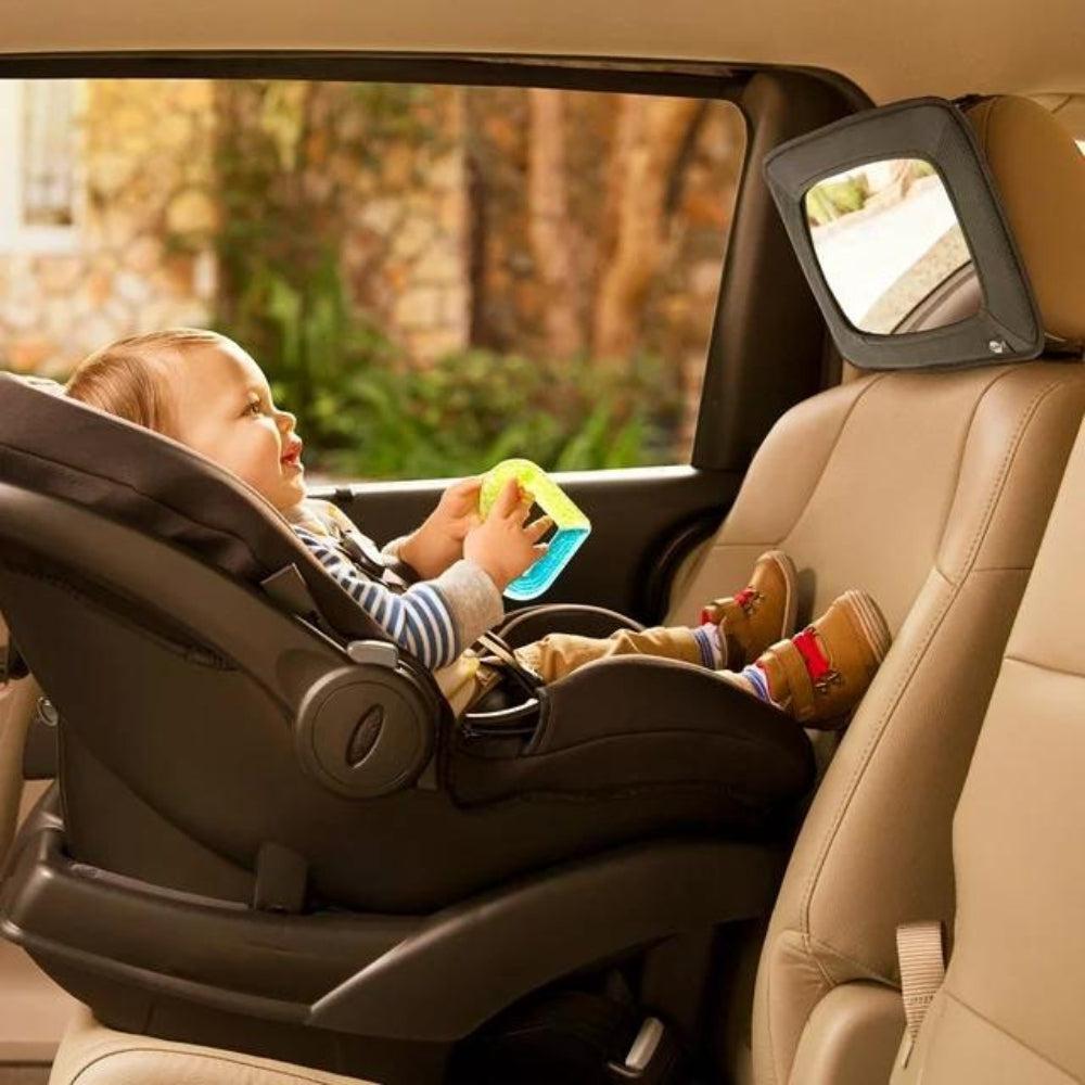 SafeFit Baby Wide View Auto Mirror for Car Seat, Baby Car Mirror, Crash-Tested and Shatter Resistant,