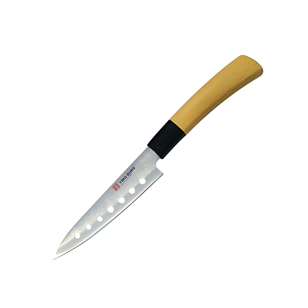 Santoku Stainless Steel Kitchen Knife 12.5cm with Holes