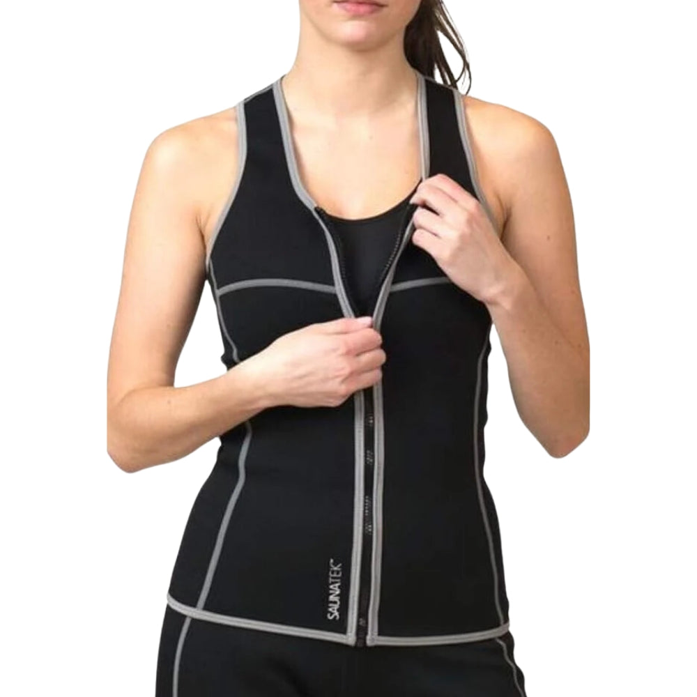 SaunaFX Women's Slimming Neoprene Sauna Vest With Microban Antimicrobial Product Protection