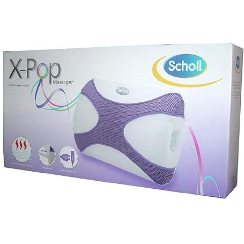 Scholl X Pop Vibrating Massager Cushion, Purple - Pack of 1