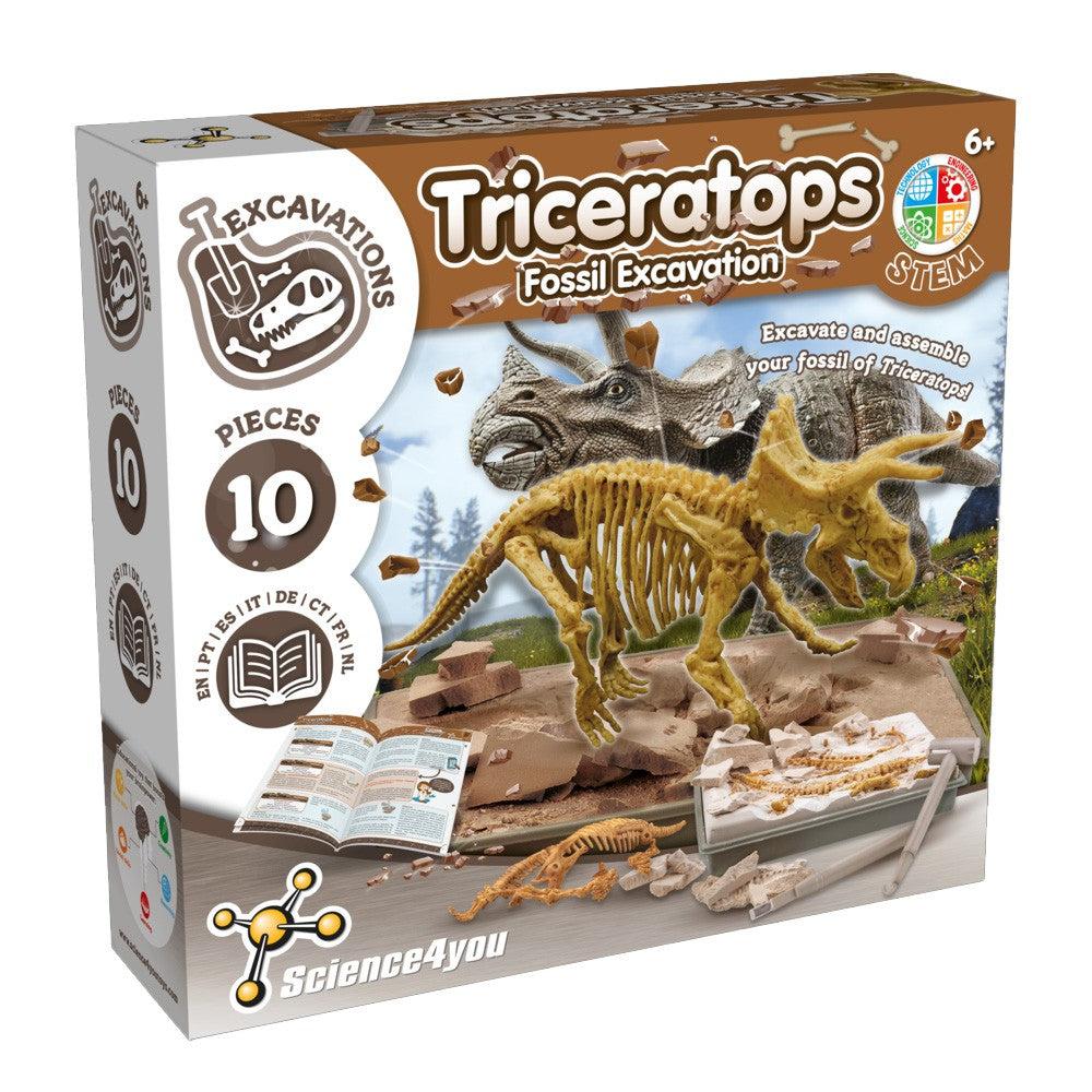 Science 4 you Triceratops Fossil Excavation