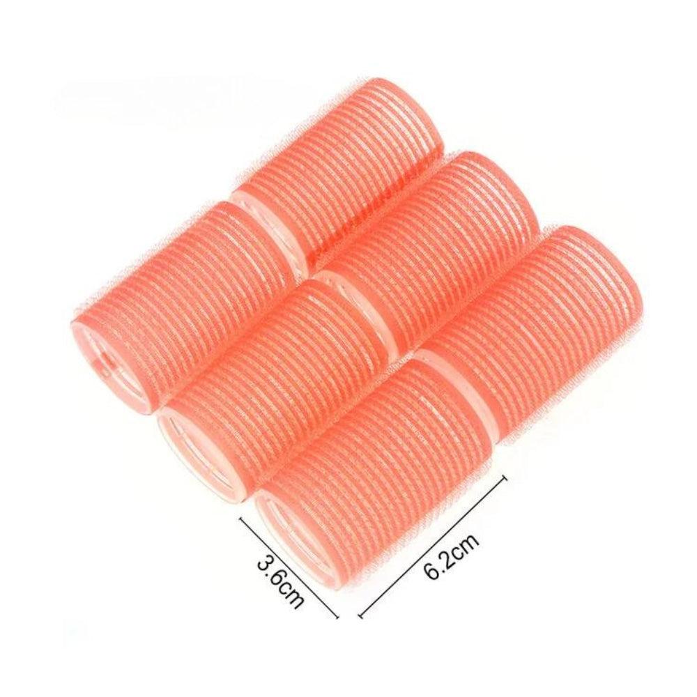 Self Grip Hair Rollers Pro Salon Hairdressing Curlers Professional 6 Pcs