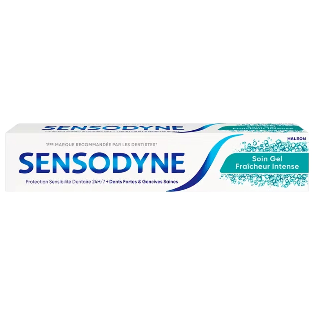 Sensodyne Intense Freshness Gel Care Toothpaste, For Sensitive Teeth, 24h Sensitivity Action, Long-Lasting Freshness, 75 ml