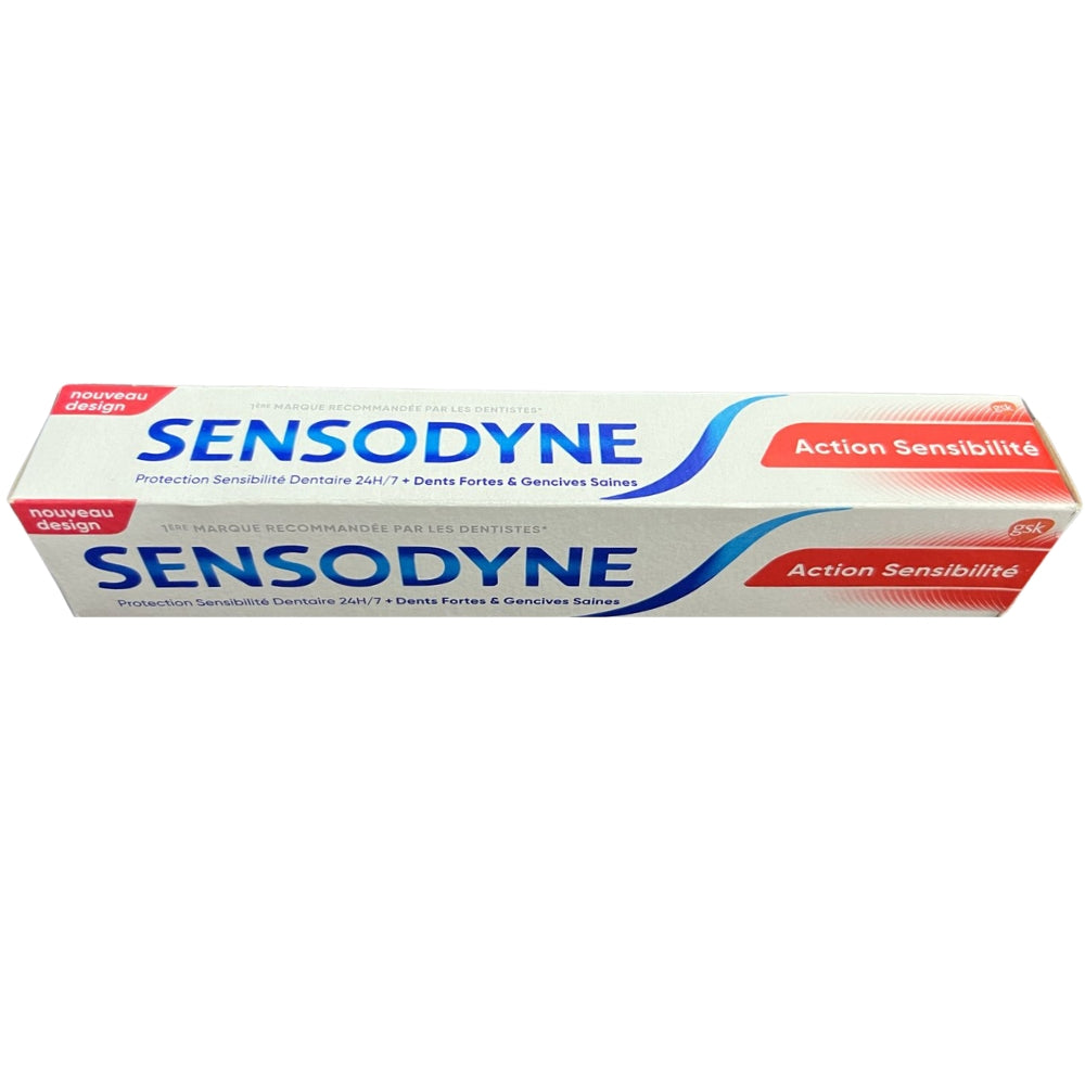 Sensodyne Sensitivity Action Toothpaste, To Protect Sensitive Teeth, 75 ml