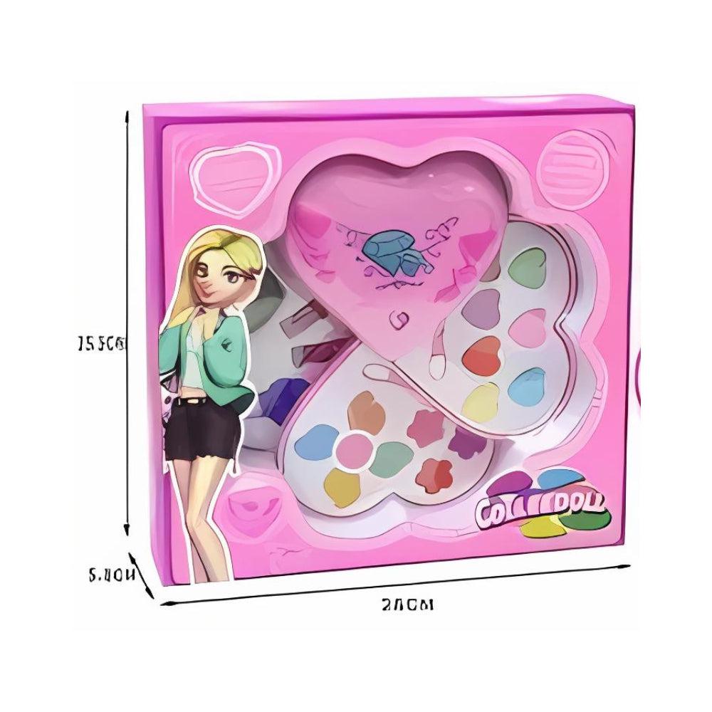 Set Of Children's Cosmetics "Heart", 3 Tiers (9133C)
