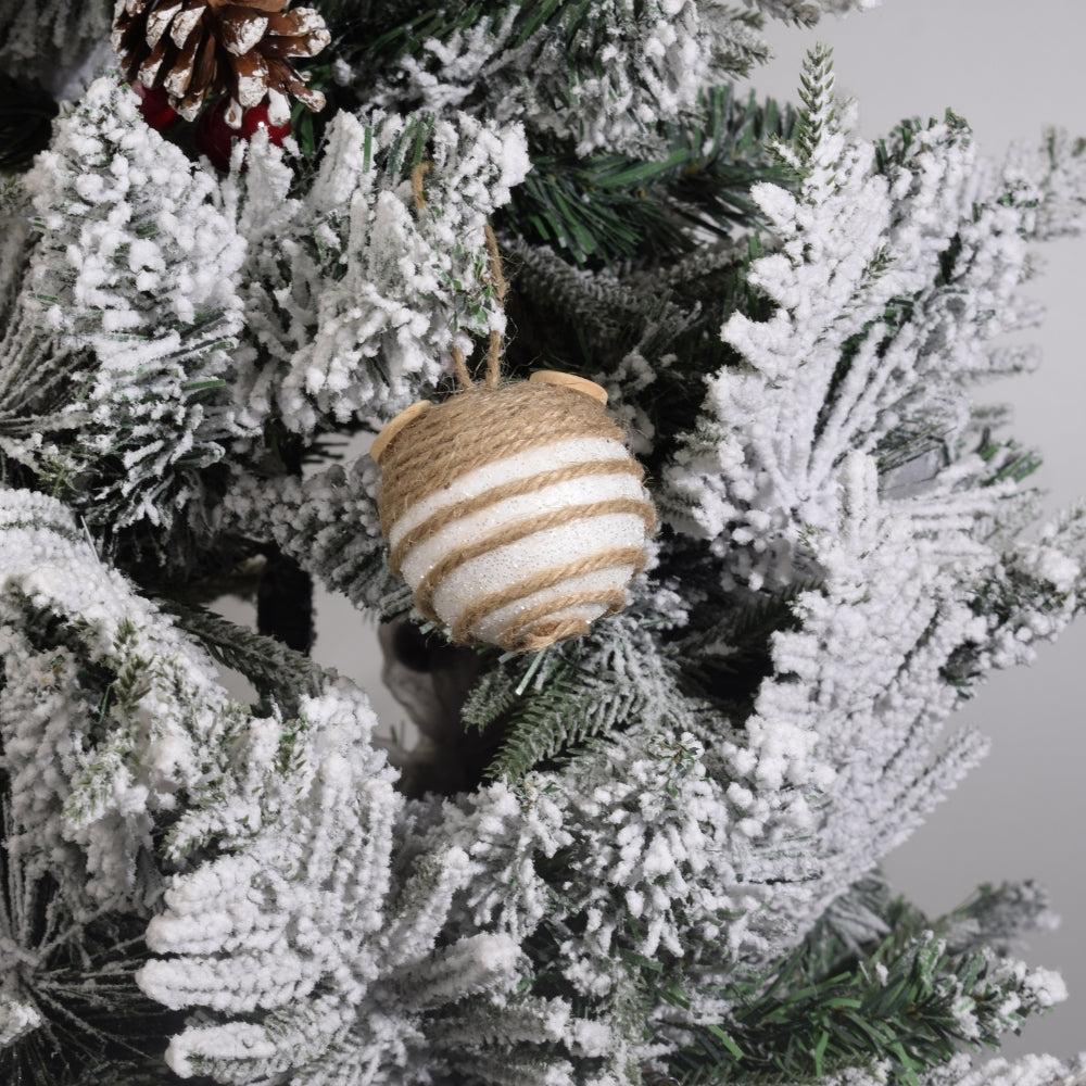 Set Of Rustic Chic Handmade Ornaments 6PCS