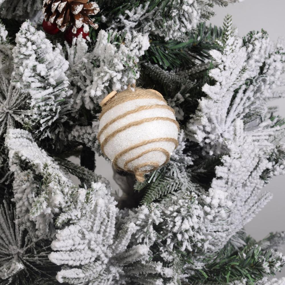 Set Of Rustic Chic Handmade Ornaments 6PCS