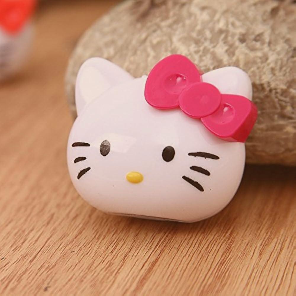Sharpener Pencil Hello Kitty Sharpener Single Hole Student Pencil Sharpener Penajam Pengasah Pensel