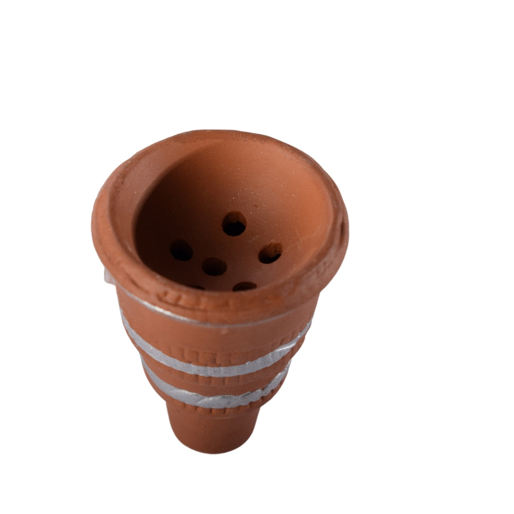 Shisha Pottery Stone - Adds a touch of elegance and authenticity to your hookah sessions