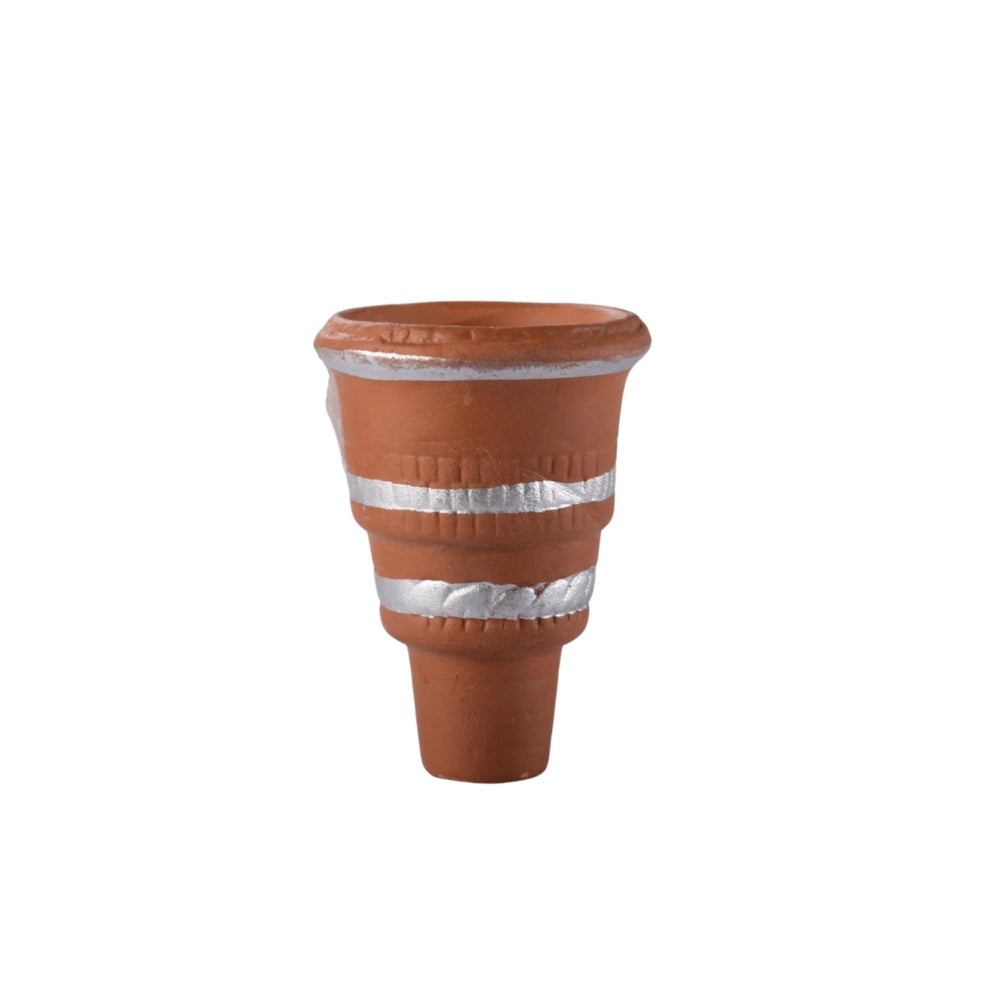 Shisha Pottery Stone - Adds a touch of elegance and authenticity to your hookah sessions