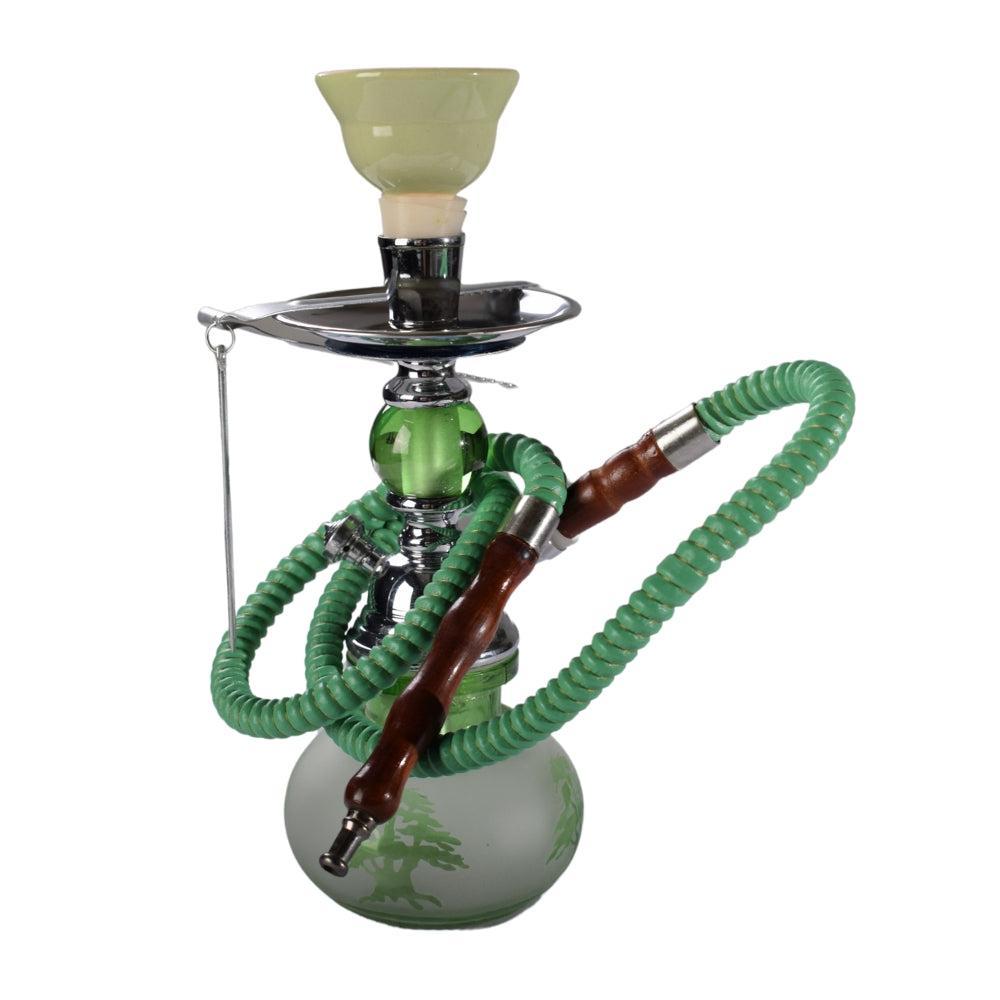 Small Hookah Green Full Accessories
