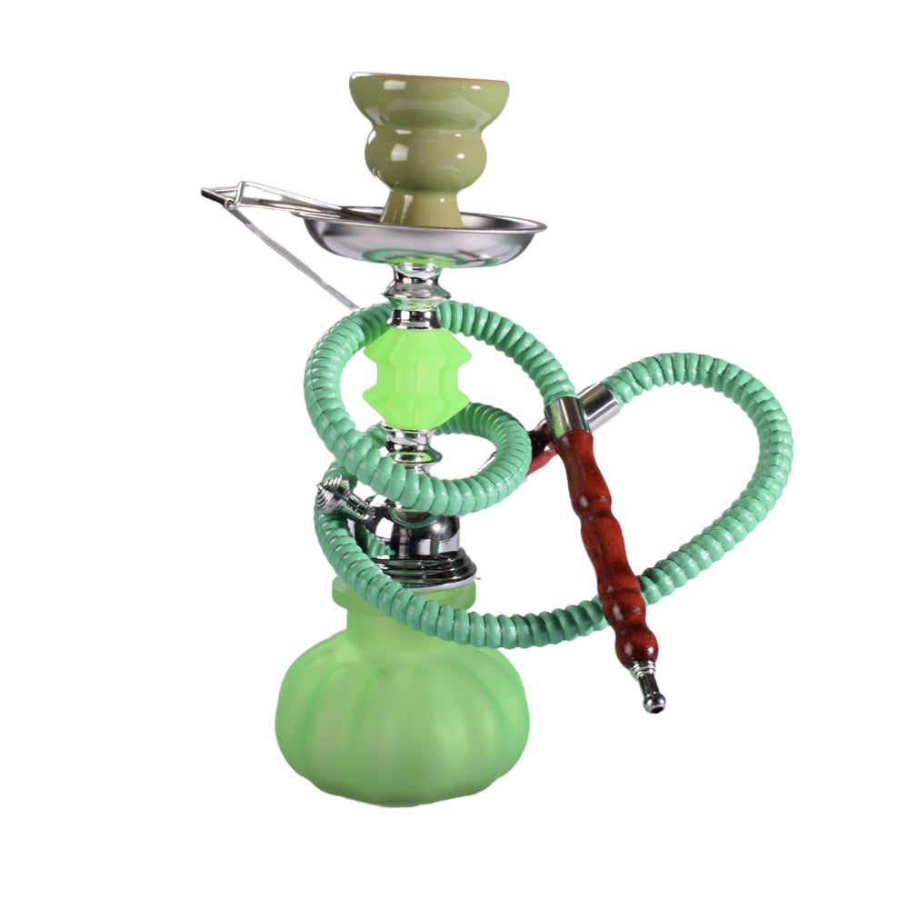 Small Hookah Green Full Accessories