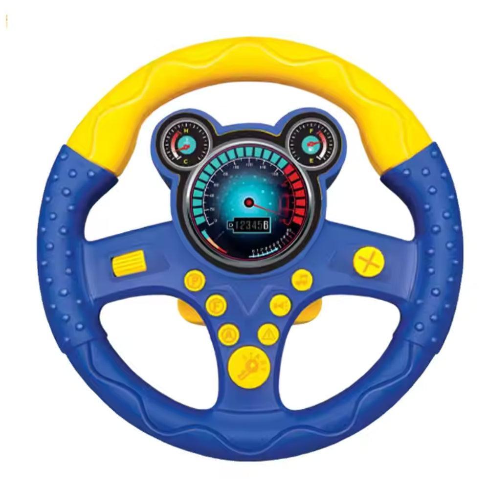 Small Steering Wheel Copilots Simulated Steering Kids Toy