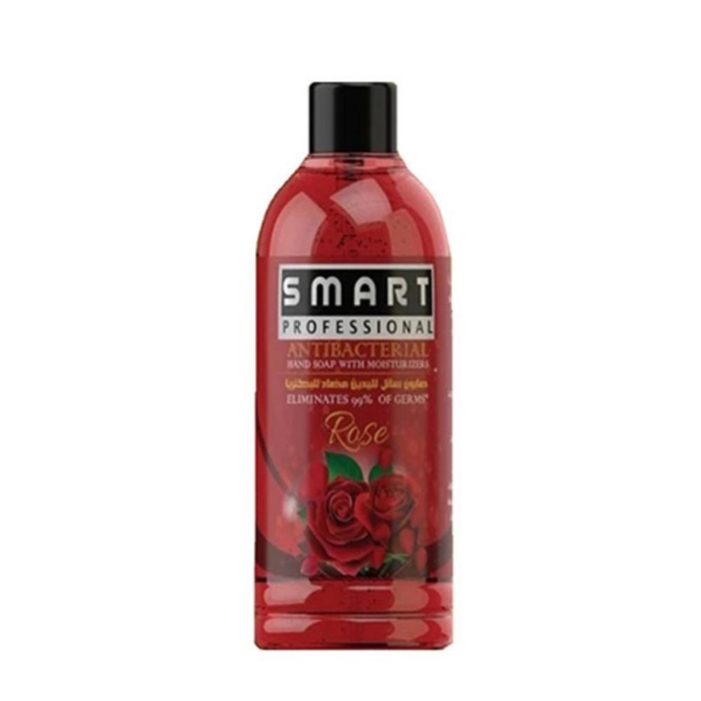 Smart Professional Antibacterial Hand Soap with Moisturizers Rose 500ml