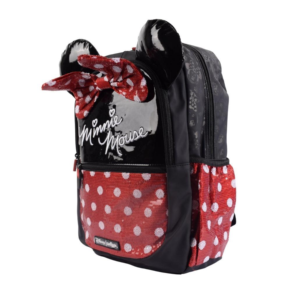 Smiggle x Disney Minnie Mouse Backpack – Sparkle Polka Dot Edition