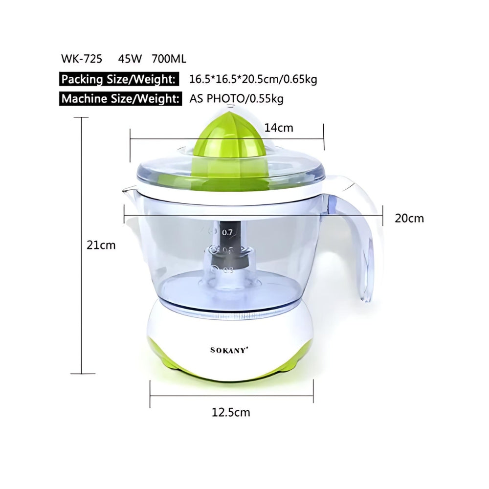 Sokany Citrus Juicer WK-725