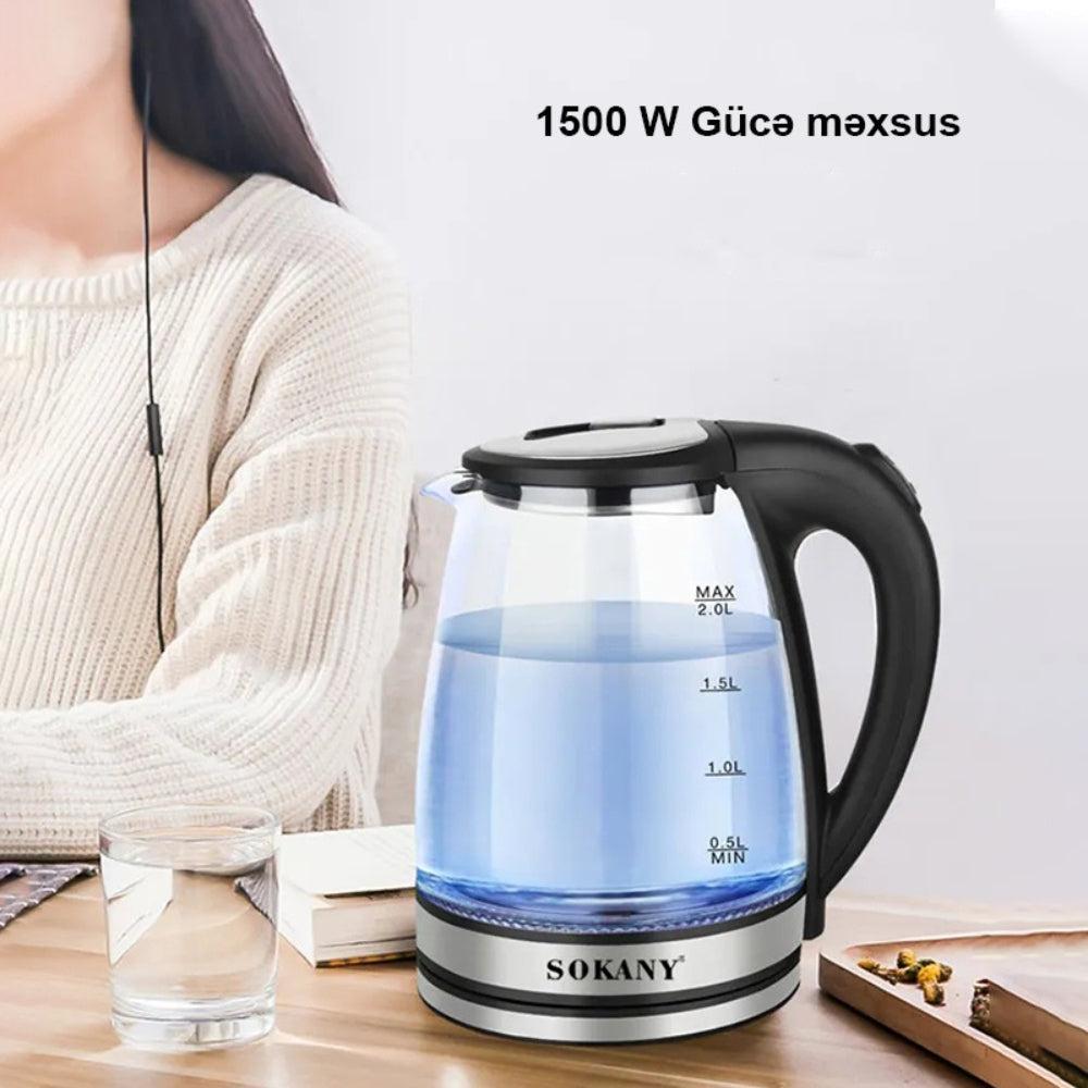 Sokany Electric Kettle 1500W SK-09015