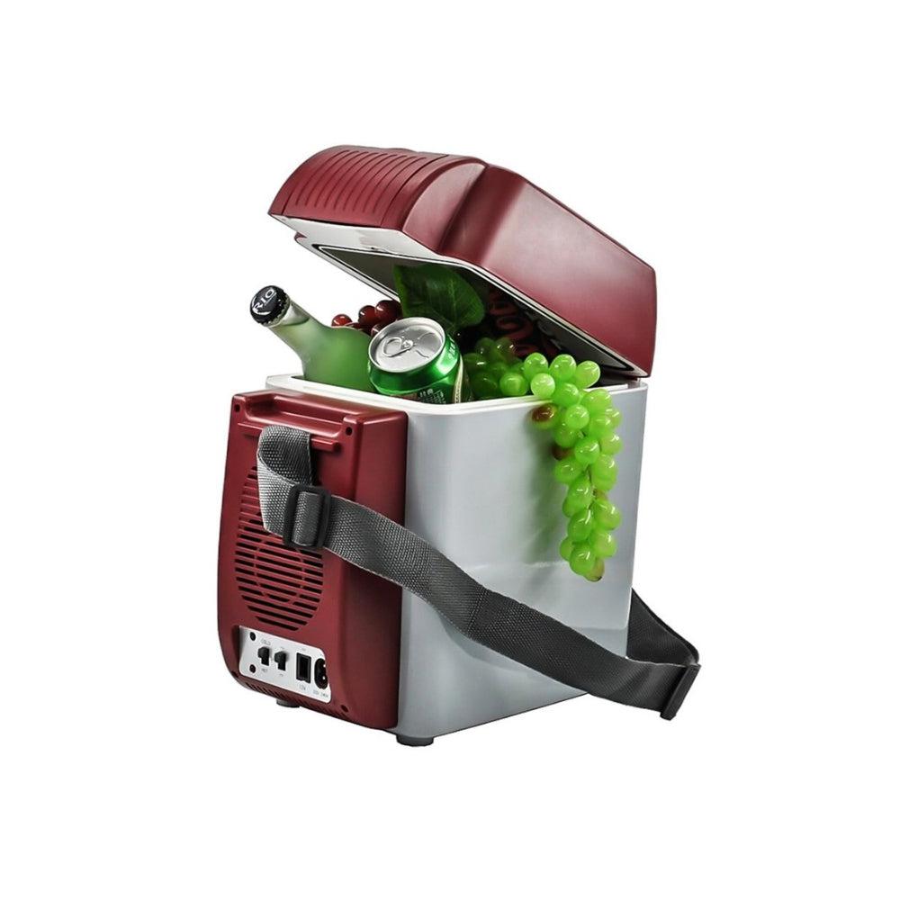 Sovov Car Home Two Users Outside Mini Refrigerator TK-07L