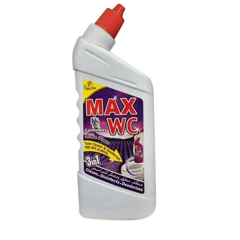 Spartan Max WCnbsp 3 in 1 LavendernbspToilet Cleaner 600ML