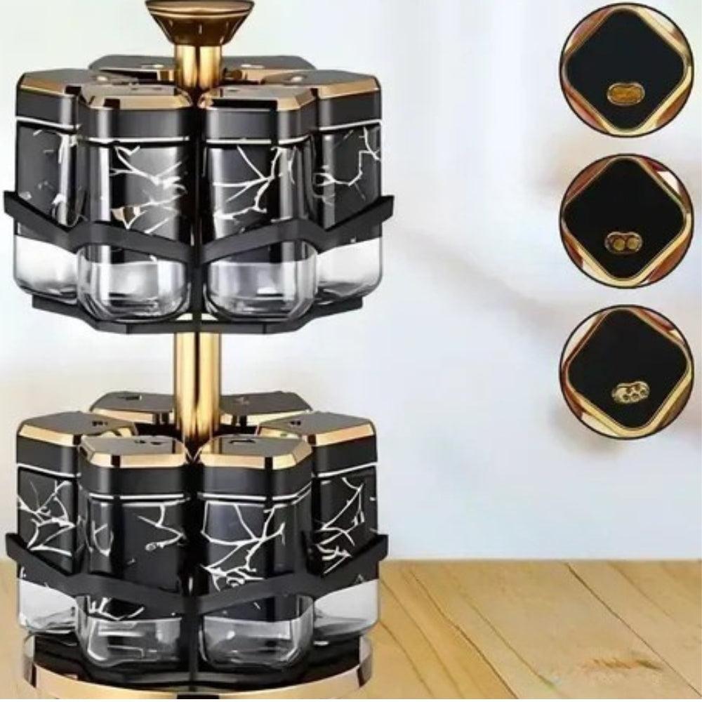 Spice Rack Set 12 Jars BSJ4206-1 Spice Jars Spice & Seasoning Organizer