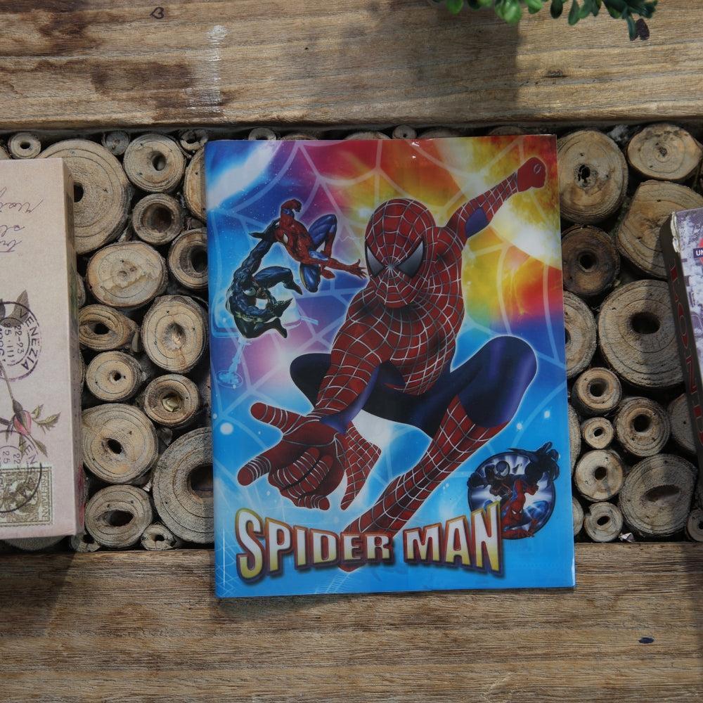 Spider-Man Action Notebook Cover Pack Of 12 Pcs