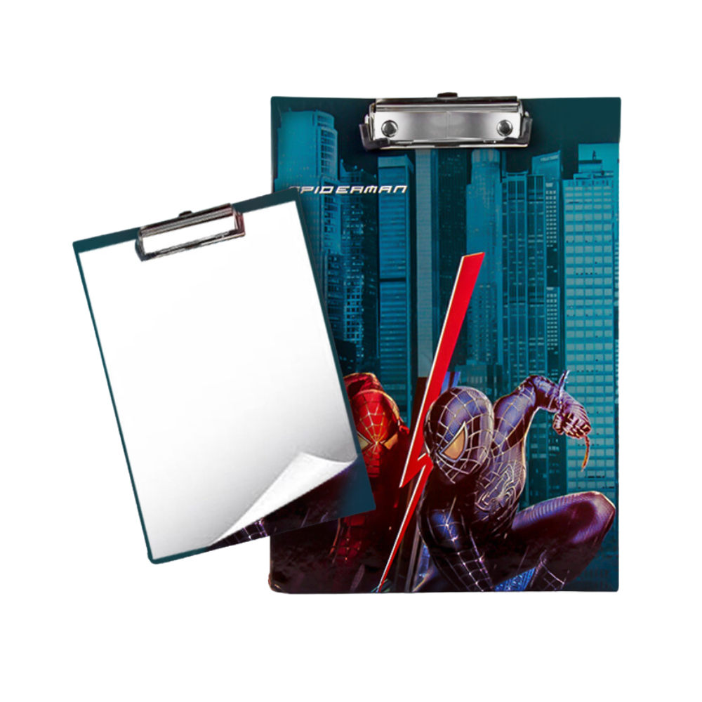 Spider-Man Cartoon Clipboard Exam Pad/Writing Pad A4
