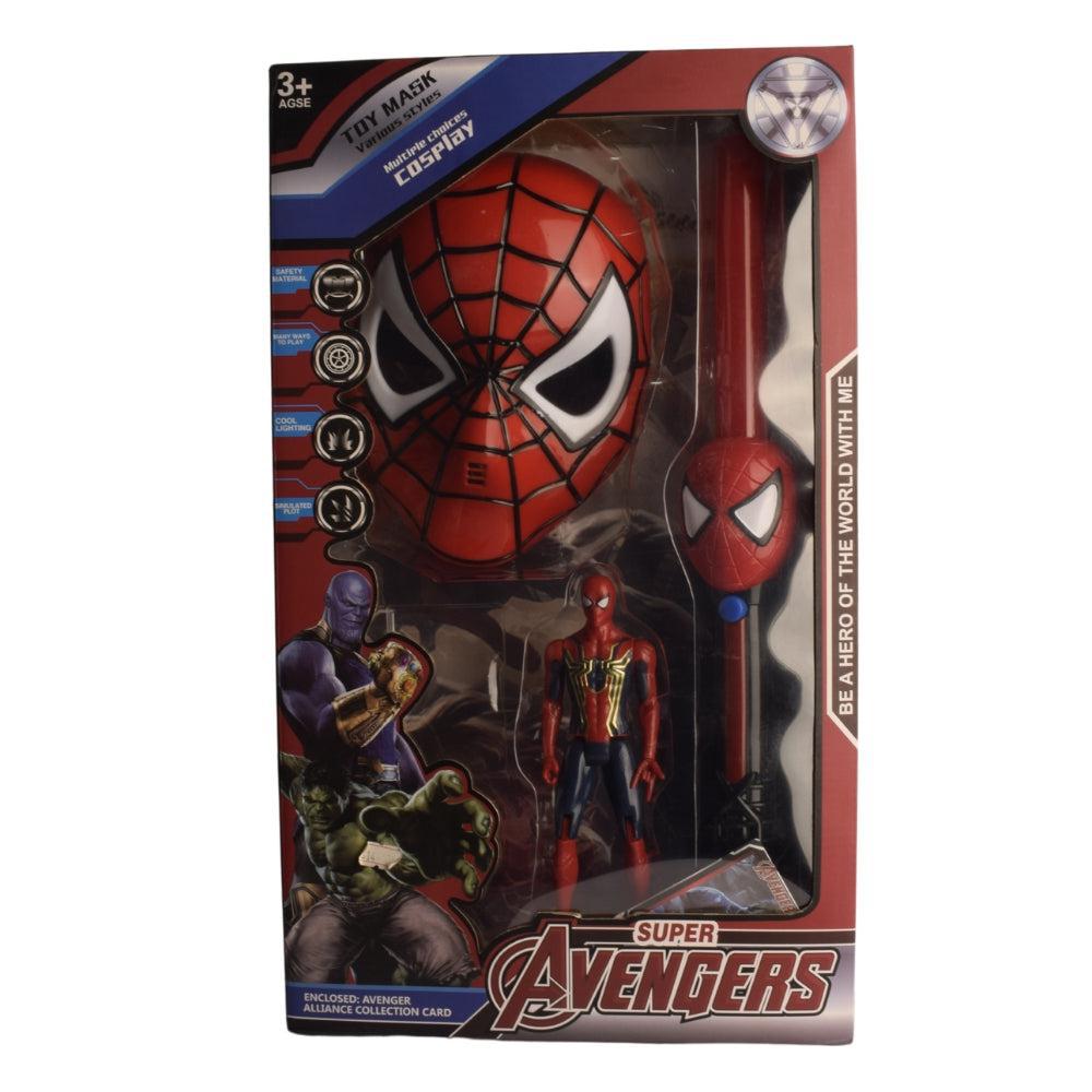 SpiderMan Toy Mask Cosplay Set