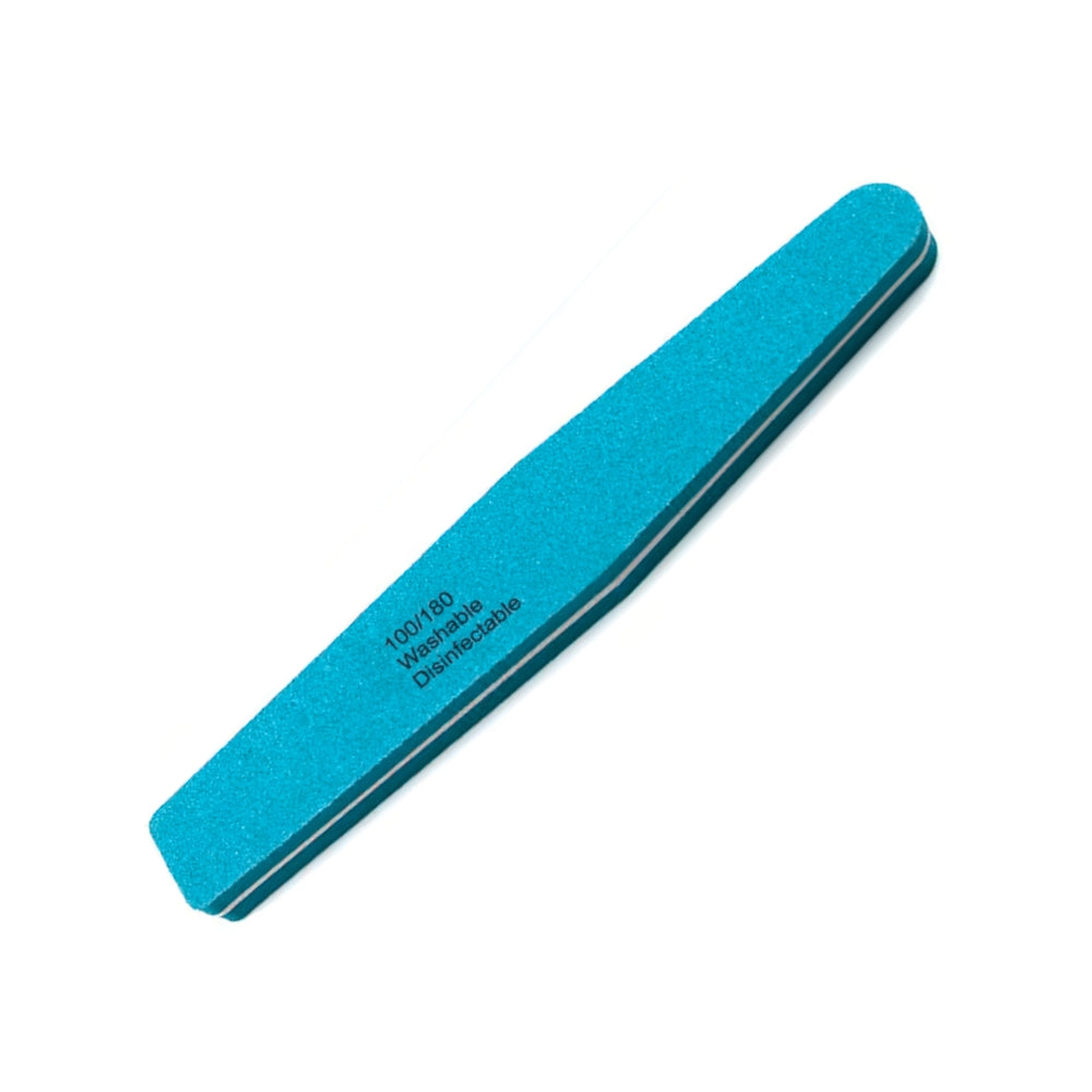 Sponge Nail Buffer Block Professional Washable Double Sided 100/180 Sanding Nails File for Manicure Tool