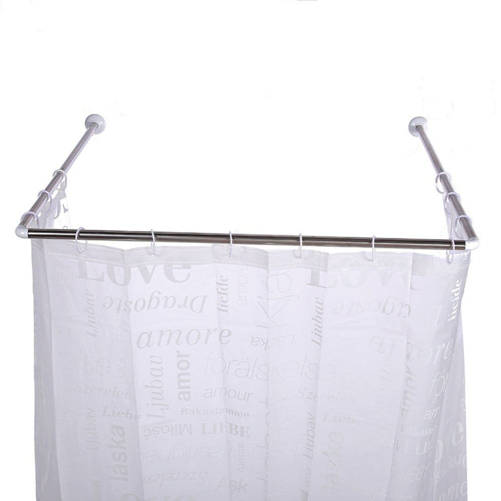 Spring Tension Curtain Rod Adjustable,Small Short Expandable Spring Loaded Curtain Tension Rods
