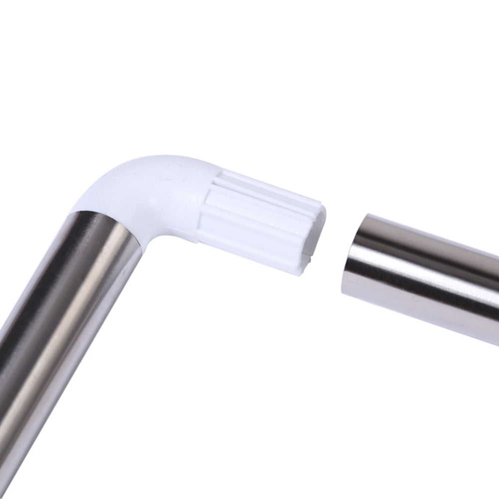 Spring Tension Curtain Rod Adjustable,Small Short Expandable Spring Loaded Curtain Tension Rods