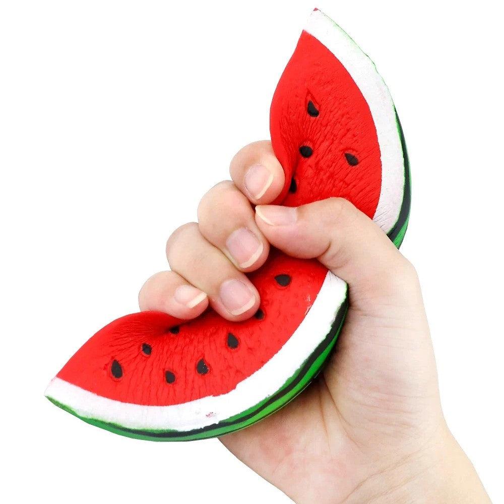 Squishy Watermelon Fruit Stress Relief- Slow Rising Toys