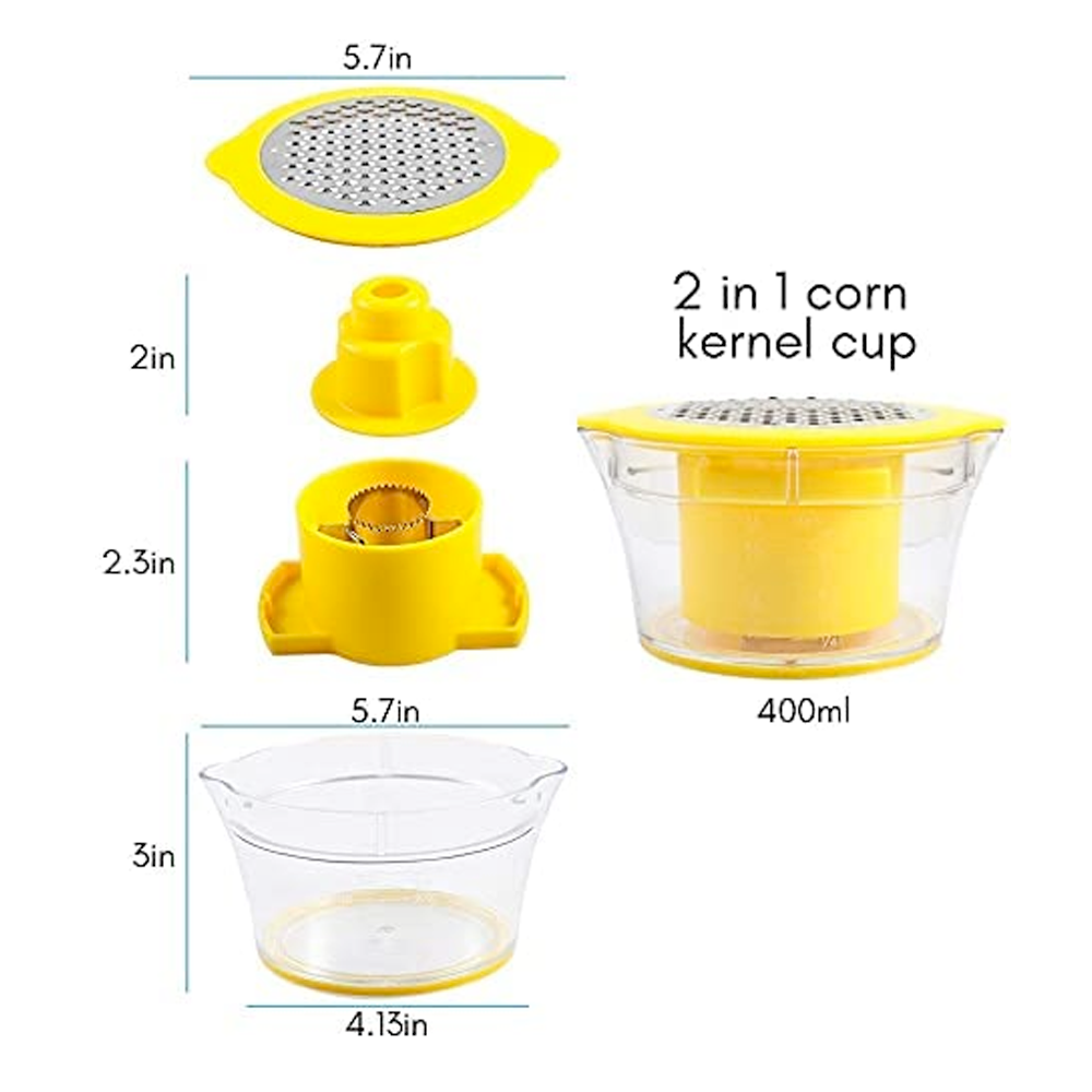 Stainless Steel Corn Peeler Creative Corn Thresher Corn Planer