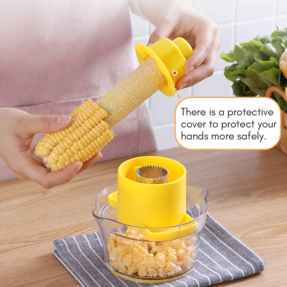 Stainless Steel Corn Peeler Creative Corn Thresher Corn Planer