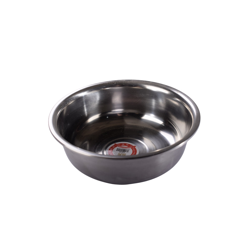Stainless Steel Deep Mixing Bowl, Salad Bowl, Kitchen Metal Bowls for Baking 22 Cm