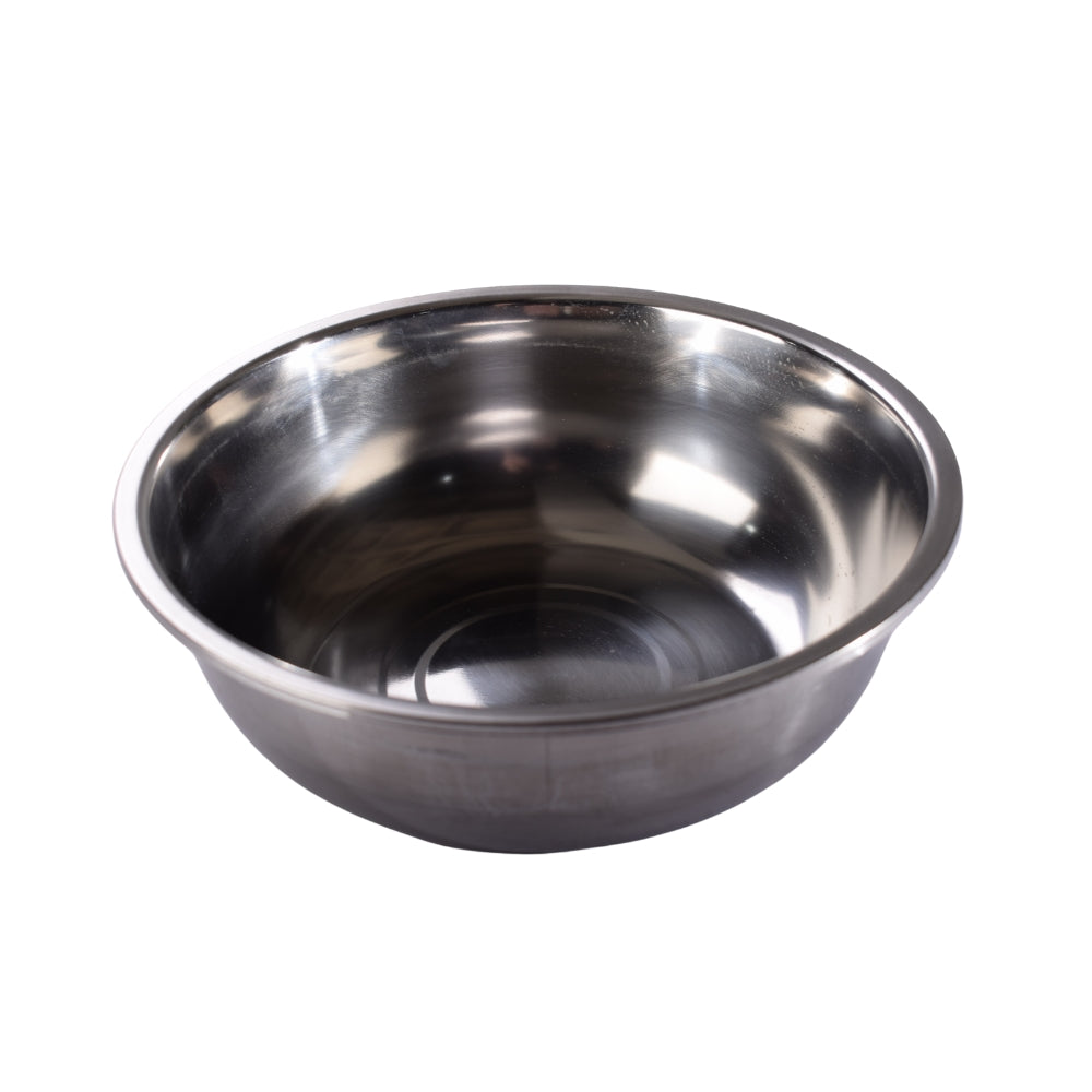 Stainless Steel Deep Mixing Bowl, Salad Bowl, Kitchen Metal Bowls for Baking 24 Cm