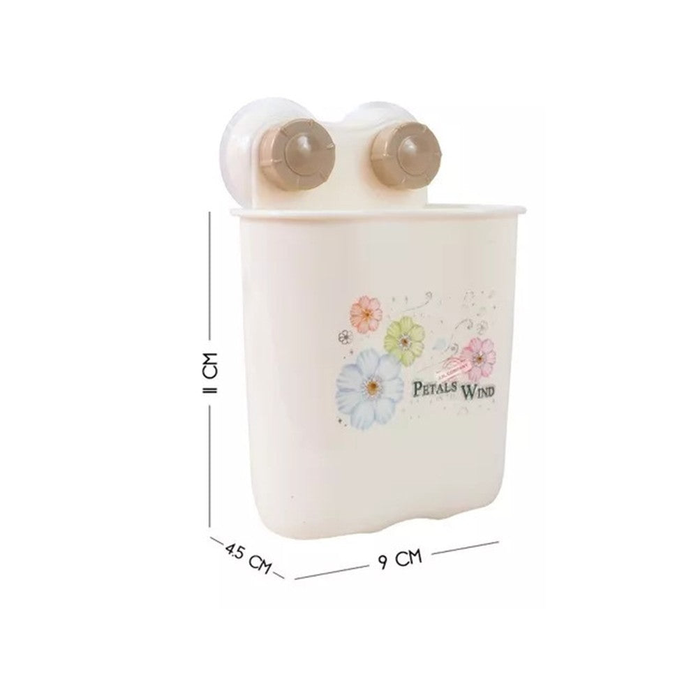 Sticky Organizer For Toothbrushes Toothpaste