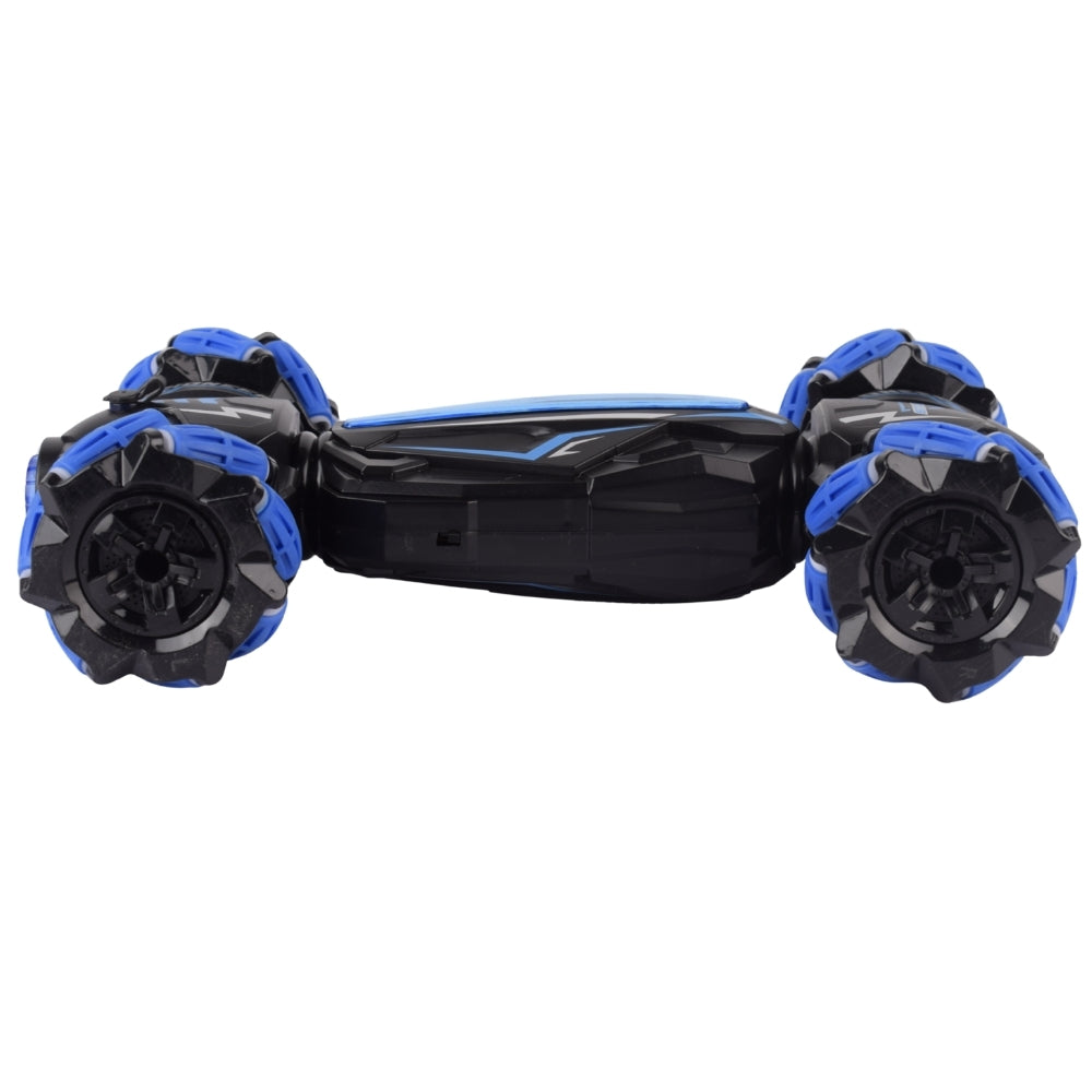 Stunt Car with Cool Spray and Sideways Driving