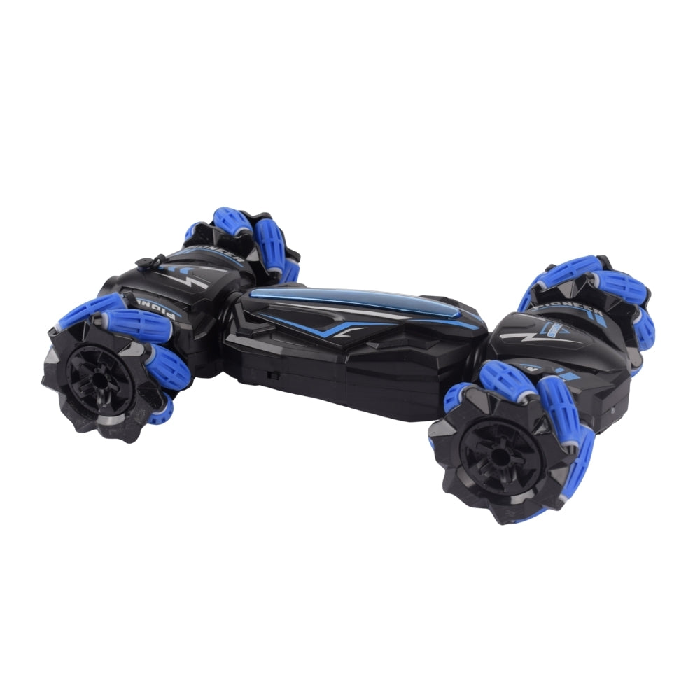 Stunt Car with Cool Spray and Sideways Driving