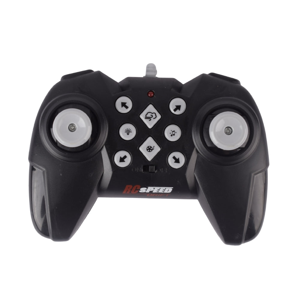 Stunt Car with Cool Spray and Sideways Driving