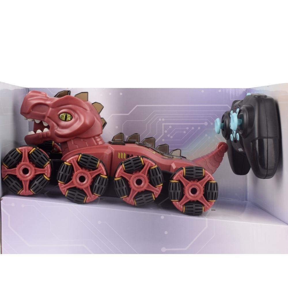 Stunt Dinosaur Eight-Wheel RC Car