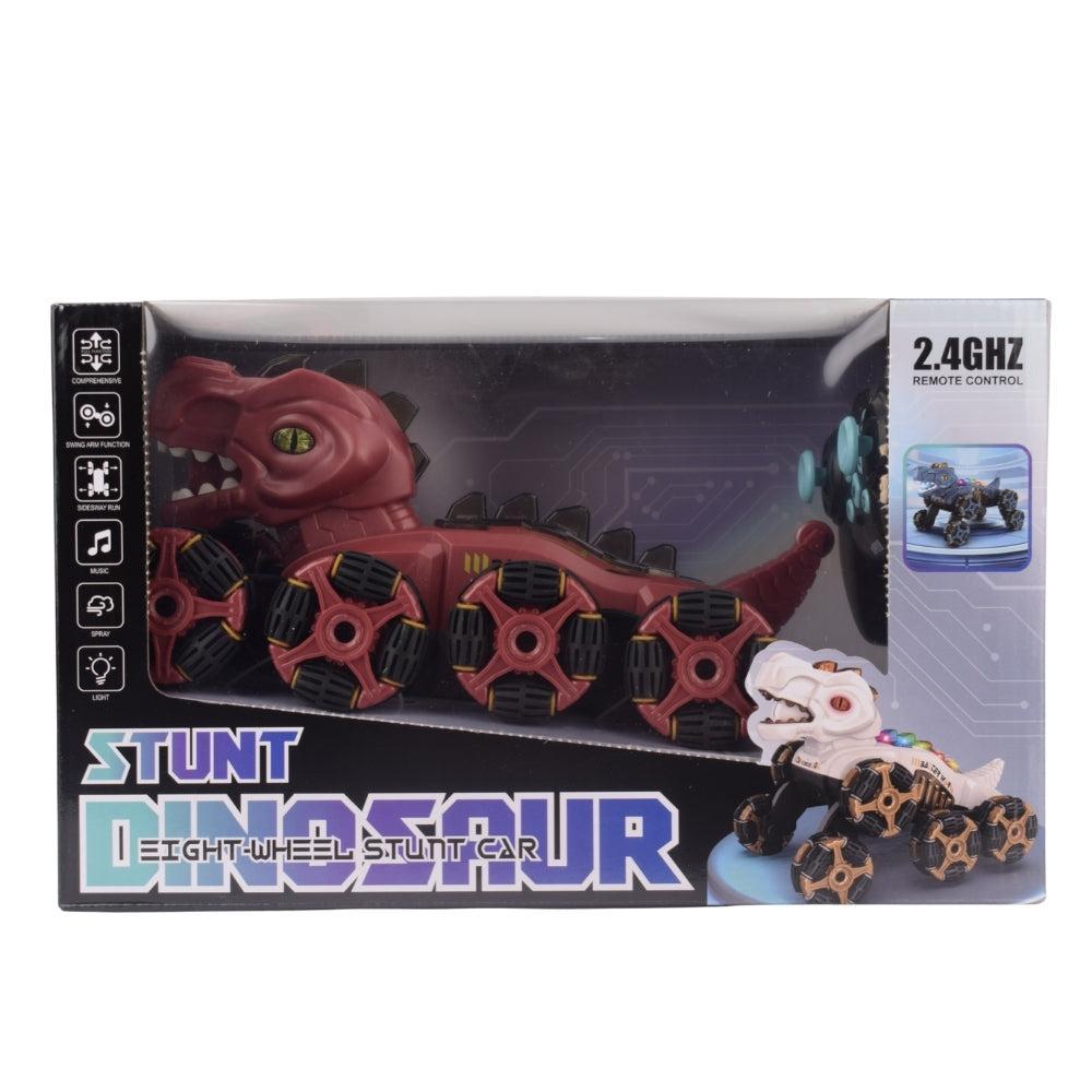 Stunt Dinosaur Eight-Wheel RC Car