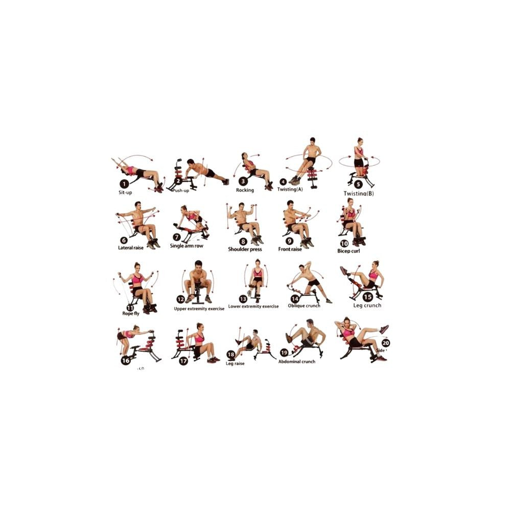 Stvin Six Pack Abs Exerciser / Six Pack Machine 20 Different Mode For Exercise And Fitness