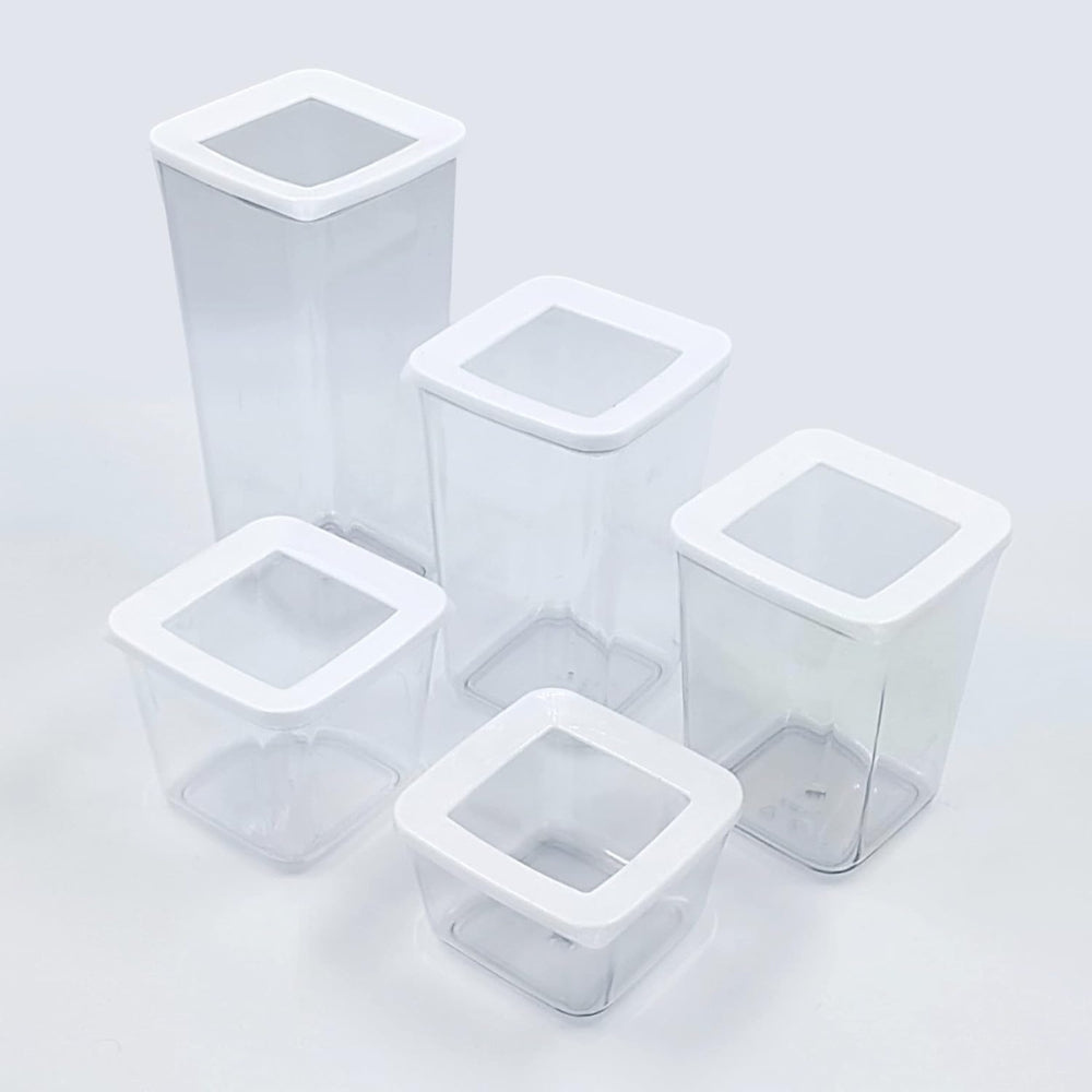 Style Food Storage Containers Vacum Storage Container 5 PCS