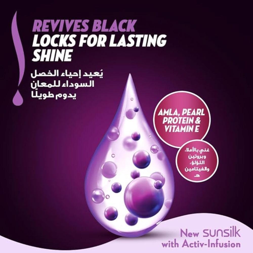 Sunsilk Shampoo Black Shine, 700ml